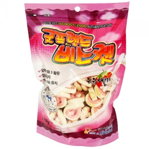 [굿프랜드] 비스켓 우유+딸기맛 220g 